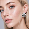Arete Dormilona 02.467.0062.1 Rodio Laminado, Pulido, Rodinado