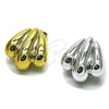 Arete Dormilona 02.467.0062.1 Rodio Laminado, Pulido, Rodinado