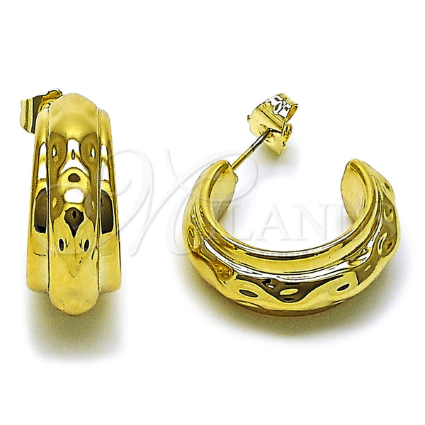 Argolla Pequeña 02.467.0066.25 Acero Inoxidable, Pulido, Tono Dorado