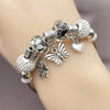 Aro Individual 07.454.0021 Acero Inoxidable, Diseño de Mariposa y Corazón, con Cristal Crystal, Pulido, Rodinado (Grosor 03 MM, Talla Unica)