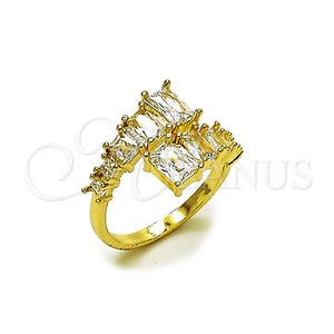 Anillo Multi Piedra 01.424.0021 Rodio Laminado, con Zirconia Cubica Blanca, Pulido, Rodinado (Talla Unica)