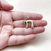 Dije Religioso 05.459.0042 Oro Laminado, con Zirconia Cubica Blanca, Pulido, Tono Dorado