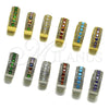 Argolla Huggie 02.267.0096.4.25 Oro Laminado, Diseño de Cluster, con Zirconia Cubica Amatista y Blanca, Pulido, Tono Dorado