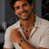 Collar y Pulsera 06.116.0049.2.22 Acero Inoxidable, Pulido, Dos Tonos