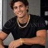 Collar y Pulsera 06.363.0031.2.22 Acero Inoxidable, Pulido, Tono Dorado