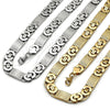 Collar y Pulsera 06.363.0031.2.22 Acero Inoxidable, Pulido, Tono Dorado