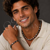 Collar y Pulsera 06.116.0225.22 Acero Inoxidable, Diseño de Puff Mariner, Pulido, Dos Tonos