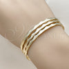 Aro Trio 07.170.0079.04 Oro Laminado, Pulido, Tono Dorado (Grosor 01.2 MM, Talla 4 (2,25 de Diámetro))