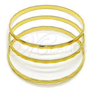 Aro Trio 07.170.0079.04 Oro Laminado, Pulido, Tono Dorado (Grosor 01.2 MM, Talla 4 (2,25 de Diámetro))