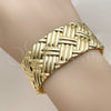 Aro Individual 07.170.0091 Oro Laminado, Pulido, Tono Dorado (Grosor 25 MM, Talla Unica)