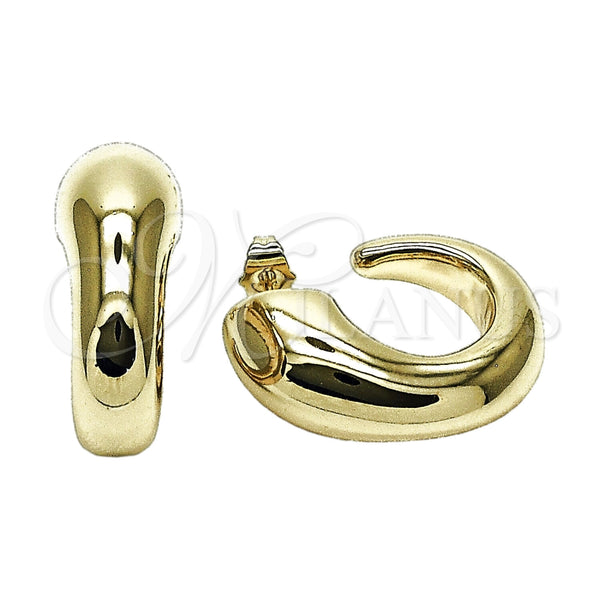 Argolla Mediana 02.468.0002.30 Oro Laminado, Pulido, Tono Dorado
