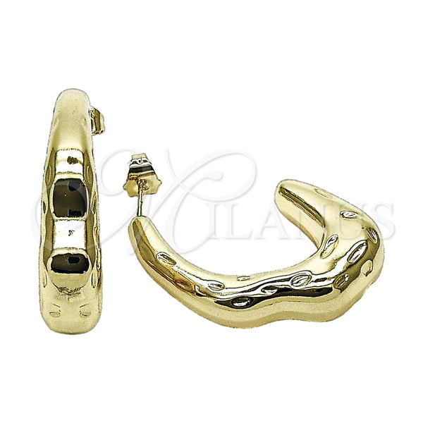 Argolla Mediana 02.468.0005.30 Oro Laminado, Pulido, Tono Dorado