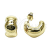 Argolla Pequeña 02.468.0009.20 Oro Laminado, Pulido, Tono Dorado