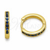Argolla Huggie 02.267.0143.2.16 Oro Laminado, Pulido, Tono Dorado