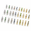 Argolla Huggie 02.267.0143.8.16 Rodio Laminado, con Zirconia Cubica Amatista, Pulido, Rodinado