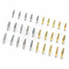 Argolla Huggie 02.267.0144.2.14 Oro Laminado, con Zirconia Cubica Zafiro Azul, Pulido, Tono Dorado