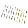 Argolla Huggie 02.267.0148.5.16 Rodio Laminado, con Zirconia Cubica Blanca, Pulido, Rodinado