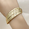 Aro Individual 07.282.0093 Oro Laminado, Pulido, Tono Dorado (Grosor 20 MM, Talla Unica)