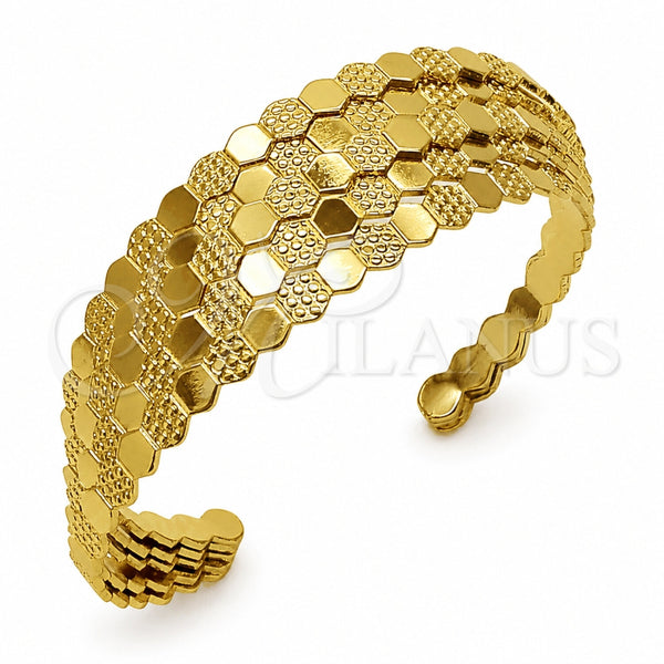 Aro Individual 07.282.0093 Oro Laminado, Pulido, Tono Dorado (Grosor 20 MM, Talla Unica)