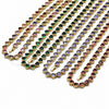 Collar y Pulsera 06.282.0011.18 Oro Laminado, Diseño de Corazón, con Zirconia Cubica Granate, Pulido, Tono Dorado