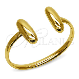 Aro Individual 07.282.0112 Oro Laminado, Pulido, Tono Dorado (Grosor 06 MM, Talla Unica)