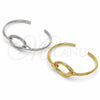Aro Individual 07.282.0103.1 Oro Laminado, Diseño de Nudo, Pulido, Tono Dorado (Grosor 03 MM, Talla Unica)