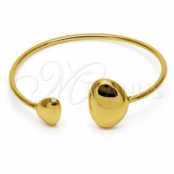 Aro Individual 07.282.0117 Oro Laminado, Pulido, Tono Dorado (Grosor 02.5 MM, Talla Unica)
