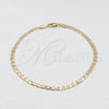 Pulsera Básica 03.419.0029.07 Oro Laminado, Diseño de Mariner, Pulido, Tono Dorado (Calibre 260, Grosor 07 MM, 7 Pulgadas de Largo)