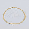 Pulsera Básica 03.419.0029.07 Oro Laminado, Diseño de Mariner, Pulido, Tono Dorado (Calibre 260, Grosor 07 MM, 7 Pulgadas de Largo)