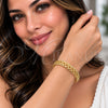 Aro Individual 07.331.0014 Oro Laminado, Pulido, Tono Dorado (Grosor 10.8 MM, Talla Unica)