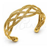Aro Individual 07.331.0018 Oro Laminado, Diseño de Torcido, Pulido, Tono Dorado (Grosor 16.5 MM, Talla Unica)