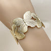 Aro Individual 07.331.0020 Oro Laminado, Diseño de Mariposa, Pulido, Tono Dorado (Grosor 25 MM, Talla Unica)