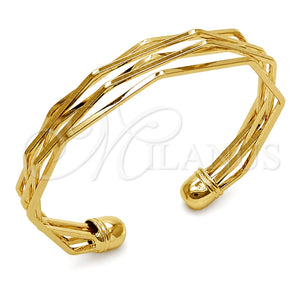 Aro Individual 07.313.0001 Oro Laminado, Pulido, Tono Dorado (Grosor 02.7 MM, Talla Unica)