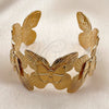 Aro Individual 07.331.0021 Oro Laminado, Diseño de Mariposa, Pulido, Tono Dorado (Grosor 25 MM, Talla Unica)