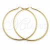 Argolla Extra Grande 02.213.0245.1.100 Oro Laminado, Diamantado, Tono Dorado
