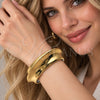 Aro Individual 07.307.0064.2.05 Oro Laminado, Pulido, Dos Tonos (Grosor 22 MM, Talla 5 (2,50 de Diámetro))