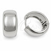 Argolla Huggie 02.195.0307.1.20 Oro Laminado Blanco, Pulido, Rodinado