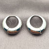 Argolla Huggie 02.195.0171.1.20 Oro Laminado Blanco, Pulido, Rodinado