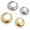 Argolla Huggie 02.195.0171.1.20 Oro Laminado Blanco, Pulido, Rodinado
