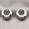 Argolla Huggie 02.195.0171.1.17 Oro Laminado Blanco, Pulido, Rodinado
