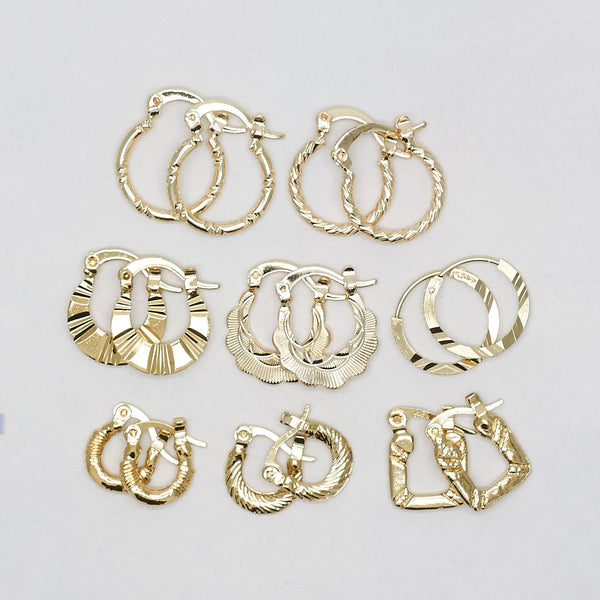 Kit Surtido de 50 Argollas Pequeñas al por mayor — SKU 128002