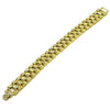 Pulsera Solida 03.213.0376.08 Oro Laminado, Diamantado, Dorado