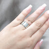 Anillo de Hombre 01.63.0690.07 Acero Inoxidable, Diseño de Delfin, Pulido Azul, Acero
