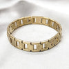 Pulsera Solida 03.63.22947.08 Acero Inoxidable, Pulido, Dorado
