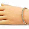 Aro Individual 07.283.0004.04 Oro Laminado, con Zirconia Cubica Blanca, Pulido, Dorado