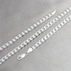 Pulsera Básica 03.420.0030.09 Plata Rodinada, Diseño de Cubana, Pulido, Plateado