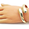 Aro Individual 07.215.0015.06 Oro Laminado, Diseño de Gota, Pulido, Dorado