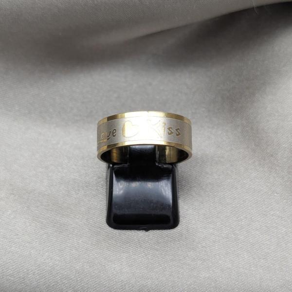 Anillo de Hombre 01.63.0711.06 Acero Inoxidable, Pulido, Dorado
