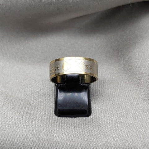 Anillo de Hombre 01.63.0711.06 Acero Inoxidable, Pulido, Dorado