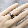 Anillo de Hombre 01.63.0611.10 Acero Inoxidable, Diseño de Escorpion y Pies, Diseño de Escorpion, Pulido, Acero